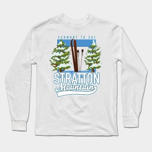 Stratton Mountain Vermont Ski Long Sleeve T-Shirt